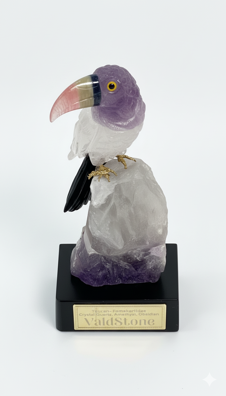 Handcrafted Toucan Sculpture